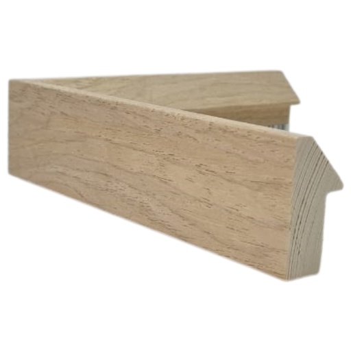[7014N] Wood Moulding W 23 X  H 51 X L 2900mm Natural