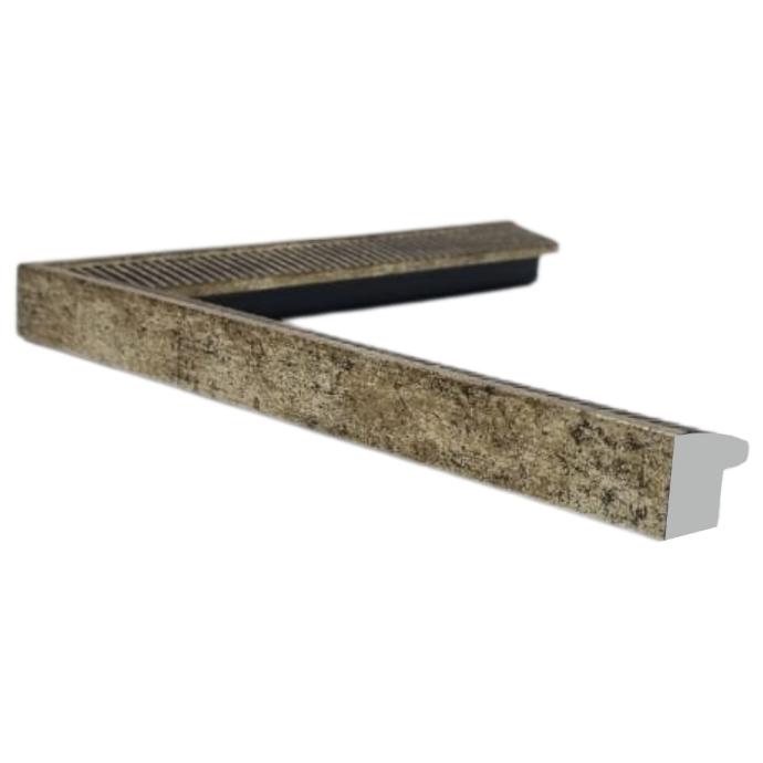[1018H] PS MOULDING W 25 X H 19 X 2900 MM ANTIQUE SILVER