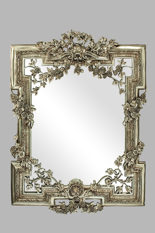 [HX007D] MIRROR ORNATE 1000X1380MM CHAMPAGNE