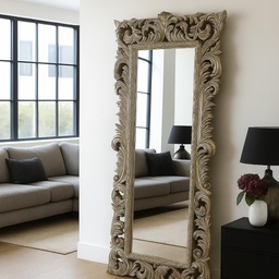 [HX2010] Mirror Ornate 1260X2210mm Champagne