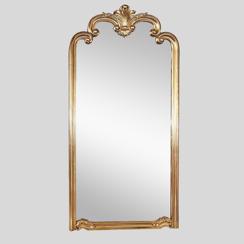 [HX8580] MIRROR ORNATE 990X2000MM CHAMPAGNE