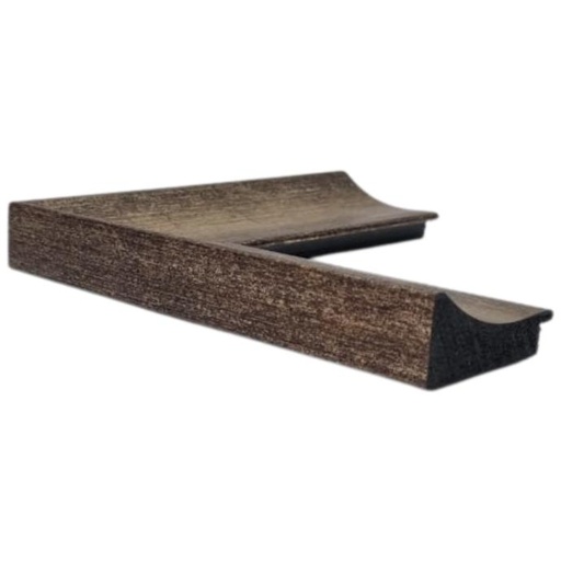 [1114-3S] PS Moulding W 63 X H 27 X L 2900mm German Silver