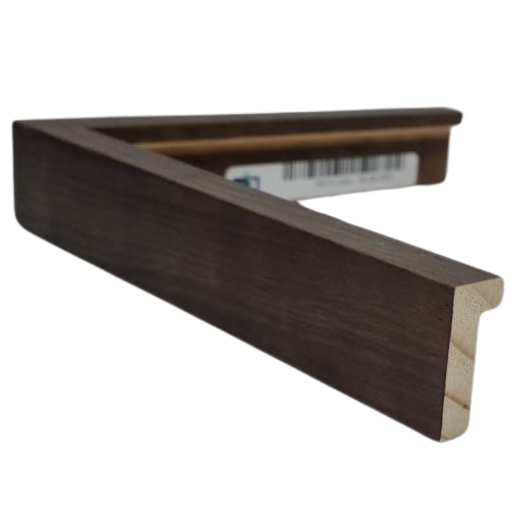 [7007D] WOOD MOULDING W 16 X H 35 X L 2900MM DARK COFFEE