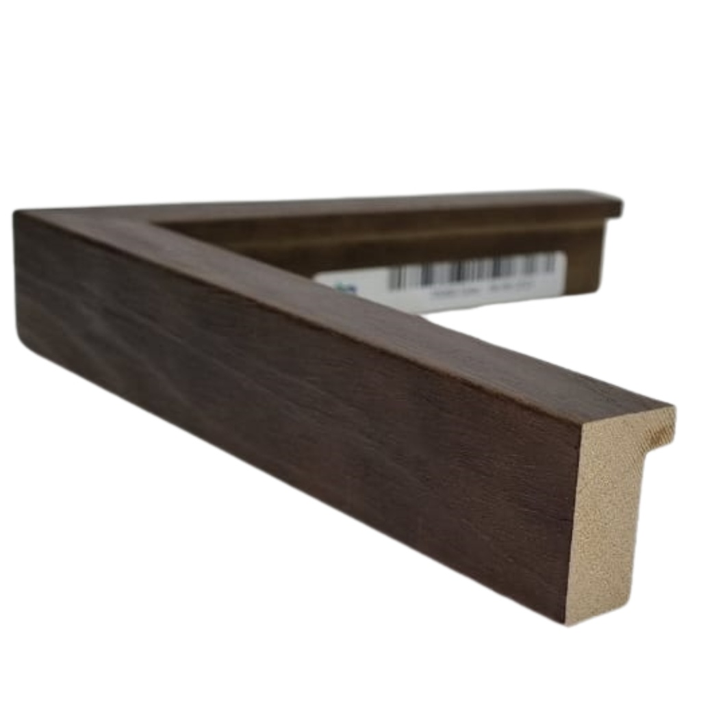 [7008D] WOOD MOULDING W 23 X H 35 X L 2900MM DARK COFFEE