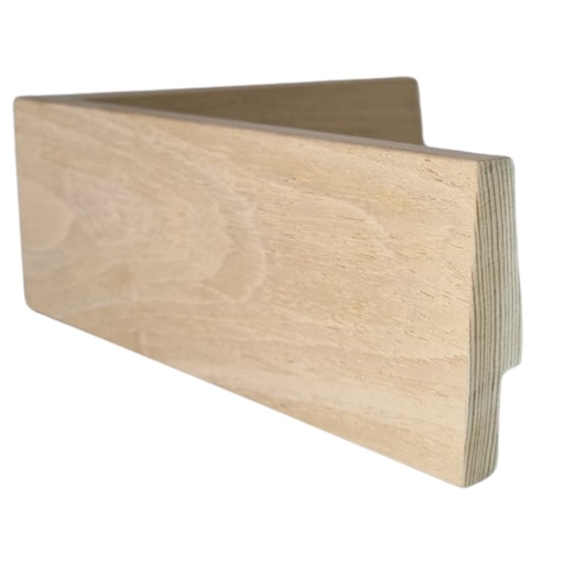 [7016N] Wood Moulding W 13 X H 75 X L 2900mm Natural