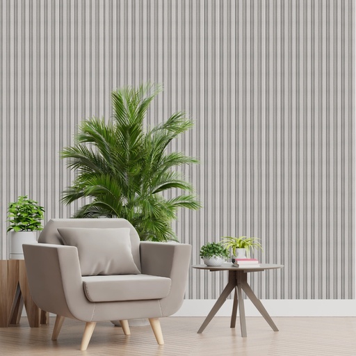 [5100A] Wall Panel PVC 160X23X2700mm Ash Grey