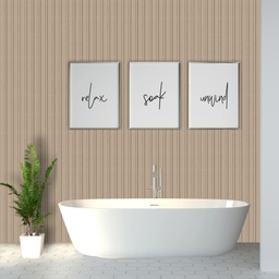 [5102D] Wall Panel PVC 200X13X2700mm Canadian Walnut