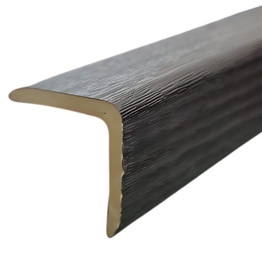 [5101B] Wall Panel PVC Edging 25X25X3000mm Charcoal