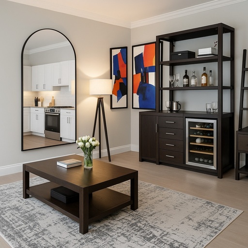 [MJ1B-19] Mirror Dome 1800X1000mm Black