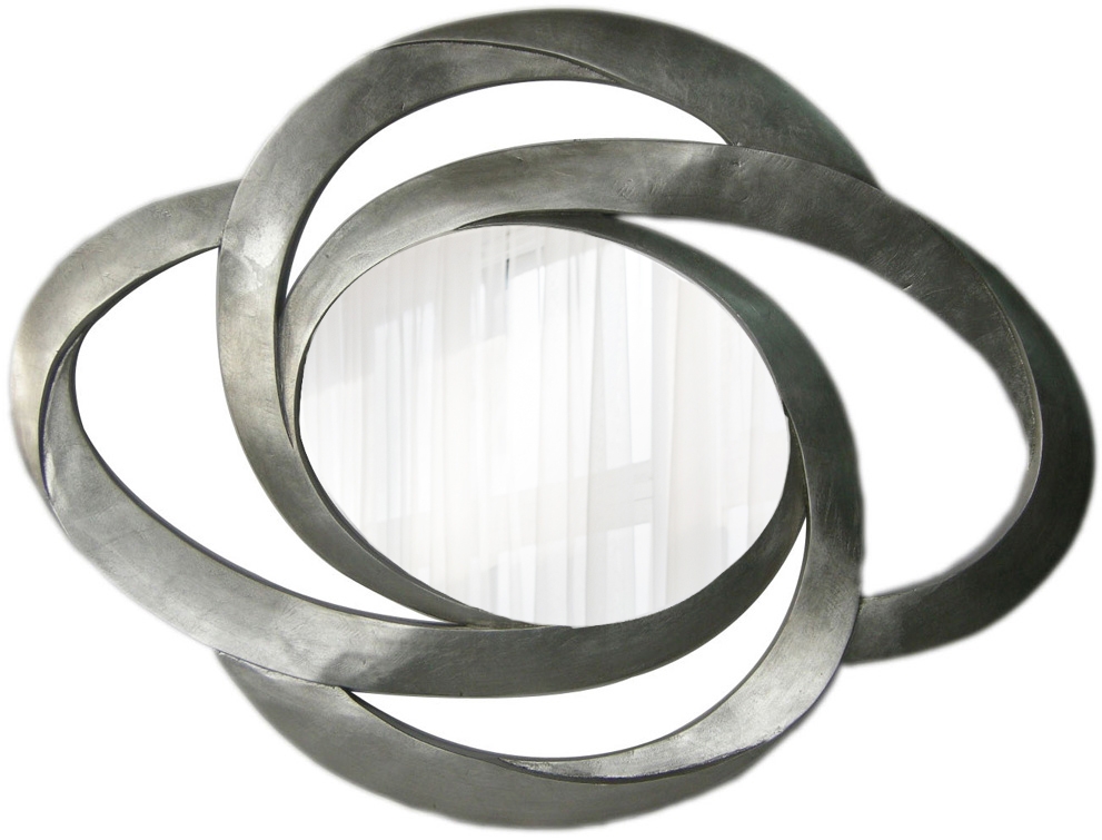 [MS089] MIRROR OVAL 900X1200MM SILVER