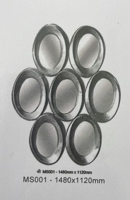 [MS001] MIRROR IMPORT ROUND 1120X1480MM