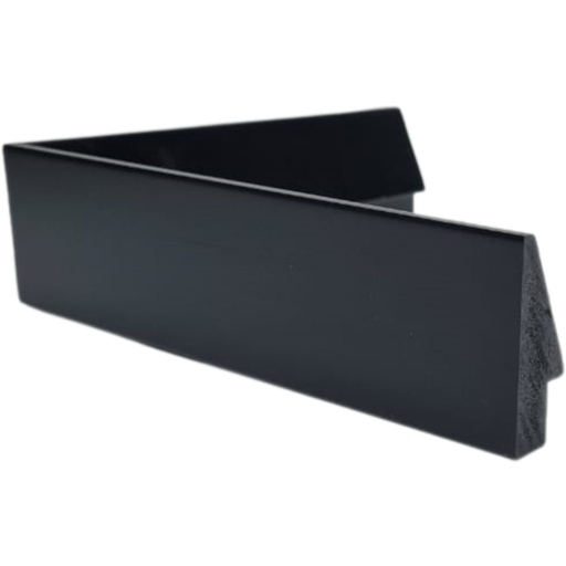 [1168E] PS Moulding W 18 X H 53 X L 2900mm Black
