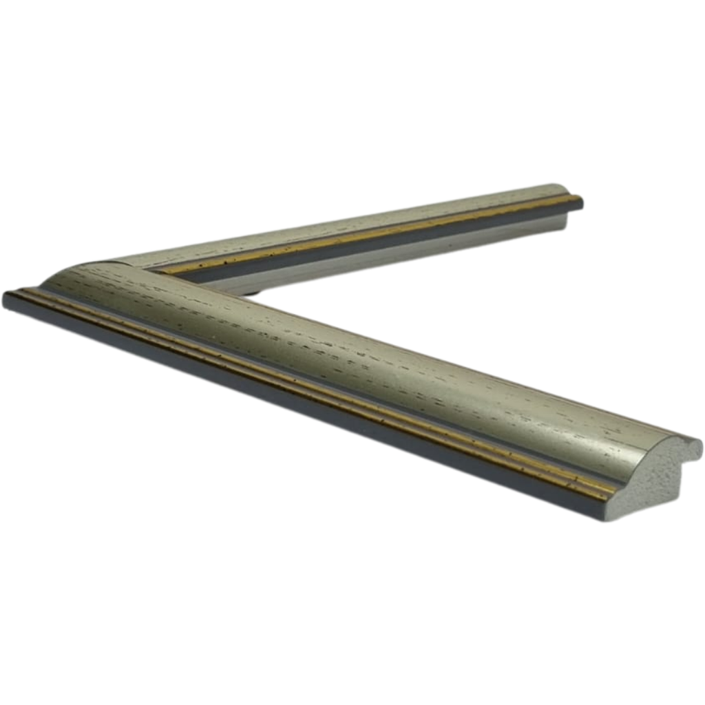 [Q900E] Q-MOULDING W 30 X H 15 X L 2900MM GOLD & SILVER