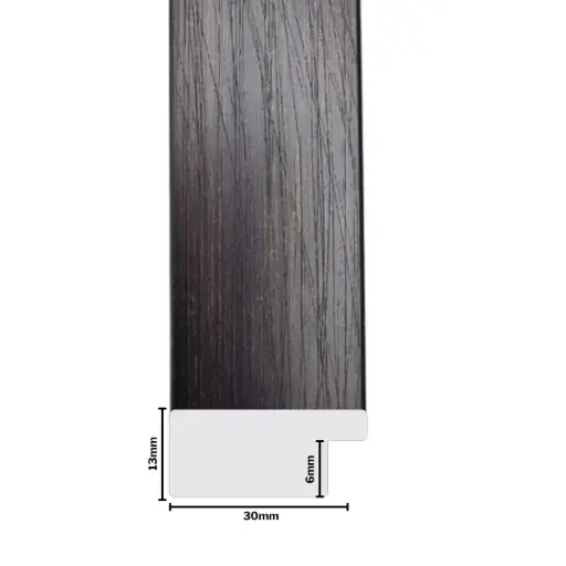 [1042E] PS Moulding W 30 X H 13 X L 2900mm Bronze