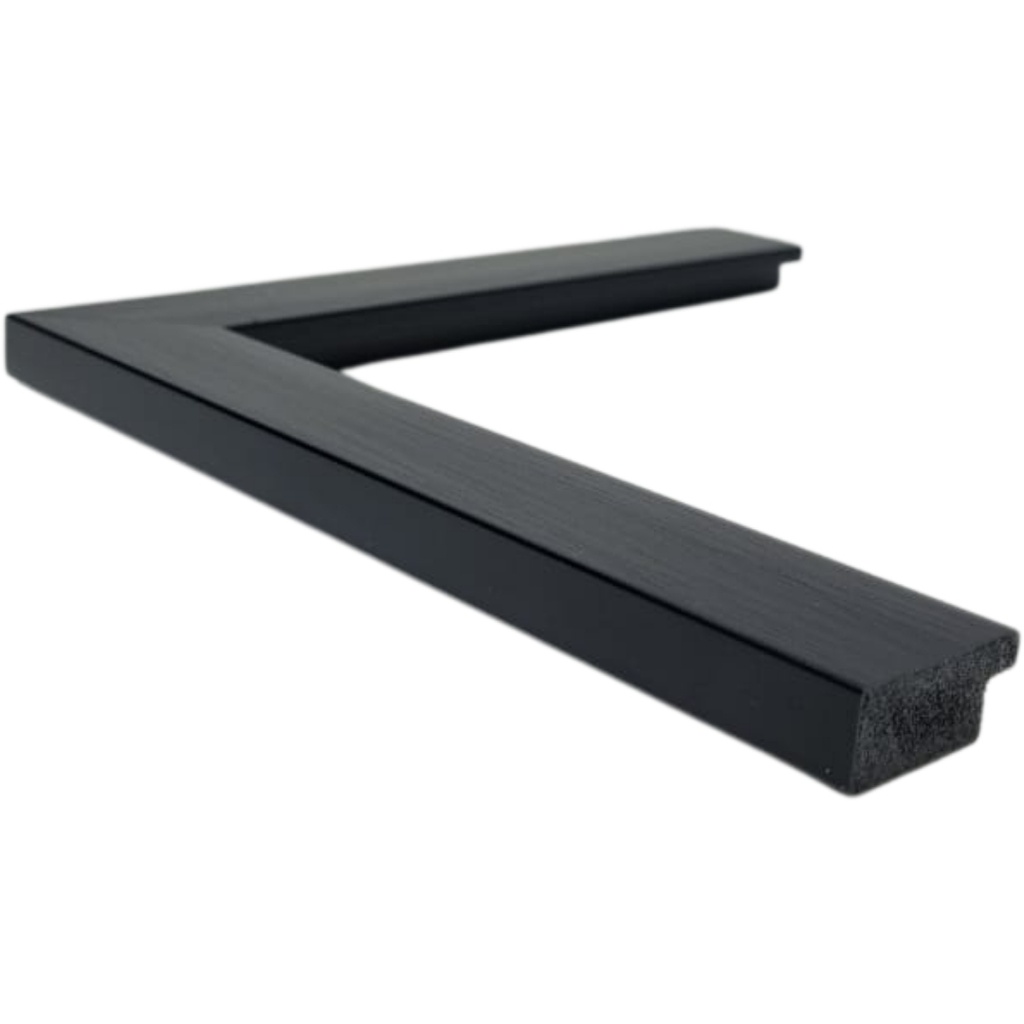 [1042F] PS MOULDING W 30 X H 13 X L 2900MM BLACK