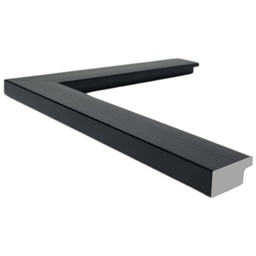 [1042F] PS Moulding W 30 X H 13 X L 2900mm Black