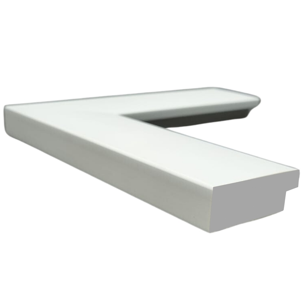 [1040G] PS Moulding W 55 X H 20 X L 2900mm White
