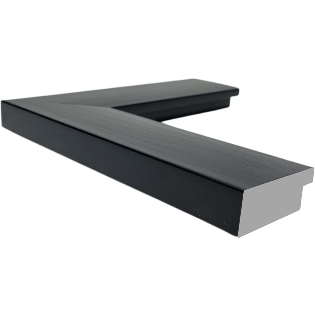 [1040F] PS Moulding W 54 X H 19 X L 2900mm Black