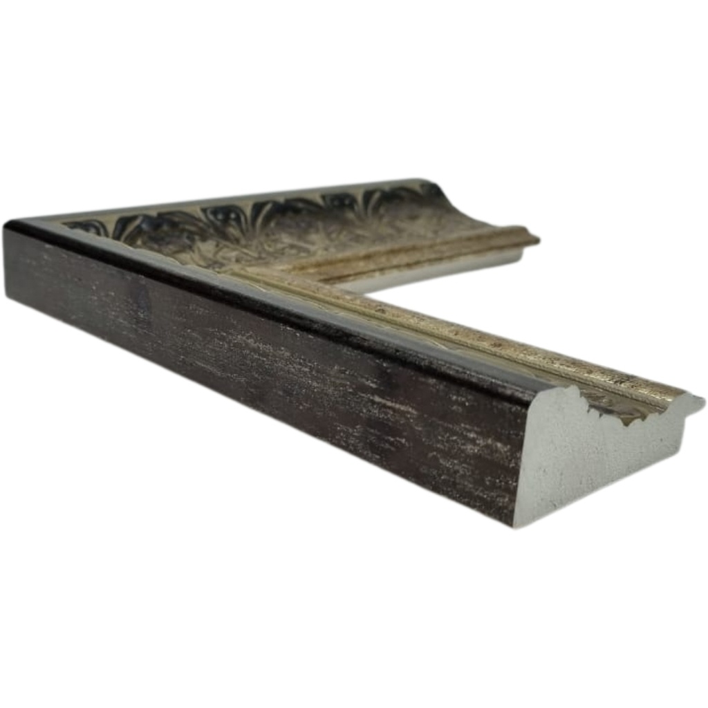 [1047B] PS MOULDING W 71 X H 27 X L 2900MM ANTIQUE SIVER