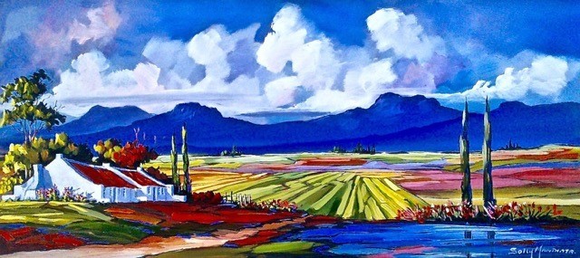 [DE225] PRINT LANDSCAPE IMAGE 900X450MM
