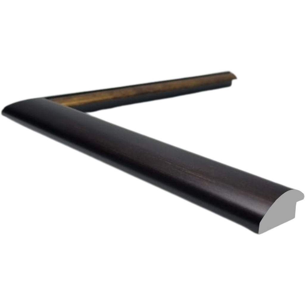 [1043C] PS Moulding W 28 X H 14 X L 2900mm Gold Woodstain