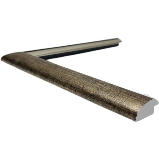 [1043B] PS Moulding W 28 X H 14 X L 2900mm Silver
