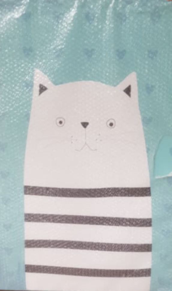 [AS296] PRINTS ON CANVAS CAT CARTOON 600X900MM