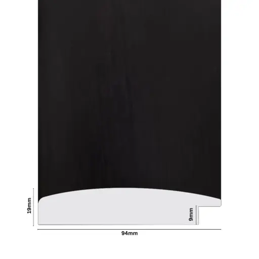[1041D] PS Moulding W 94 X H 19 X L 2900mm Coffee Bean