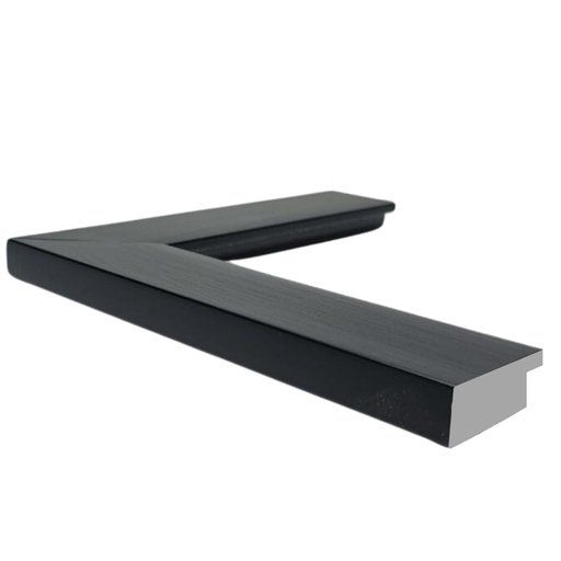 [1024F] PS Moulding W 44 X H 16 X L 2900mm Black