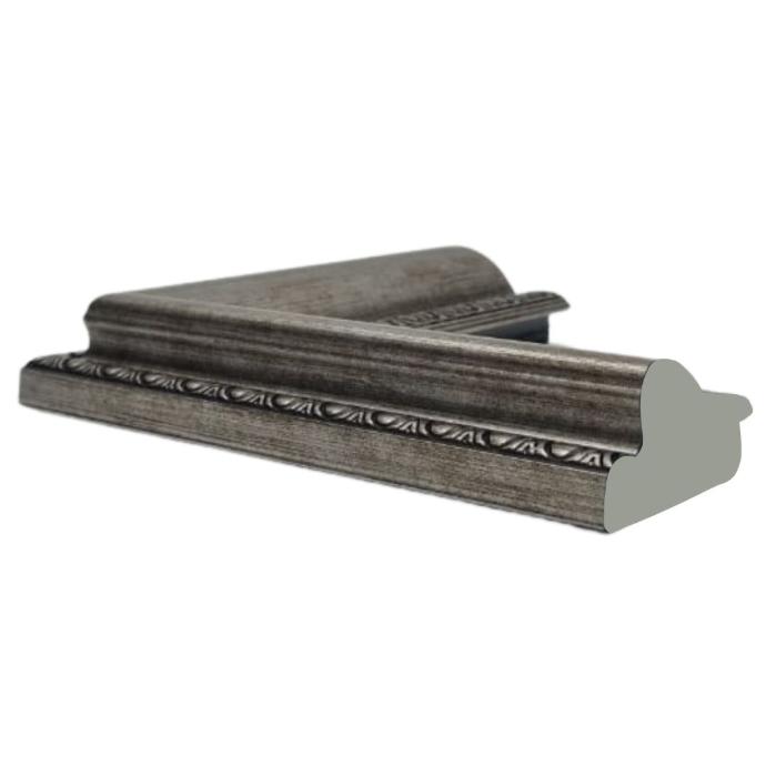 [1113B] PS MOULDING W 72 X H 34 X L 2900MM PEWTER