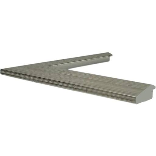 [805G] PS Moulding W 39 X H 15 X L 2900mm Silver
