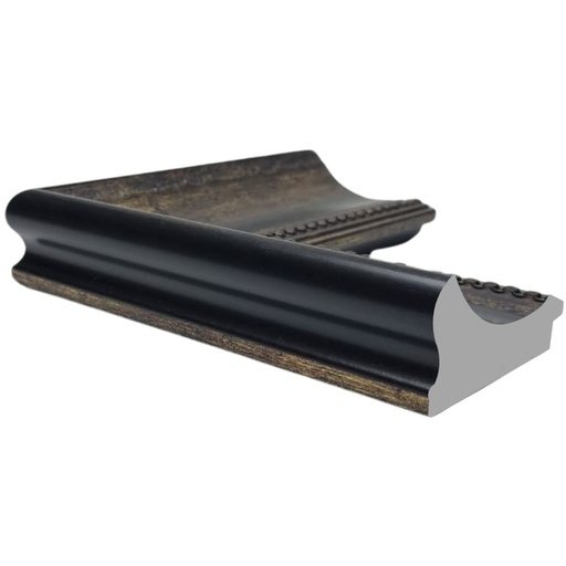 [1112A] PS Moulding W 87 X H 40 X L 2900mm Dark Bronze