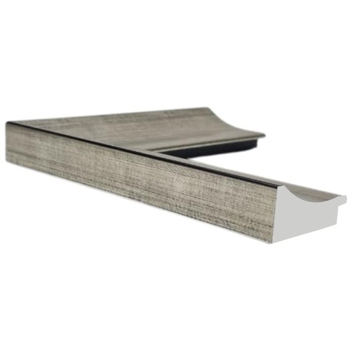 [1114B] PS Moulding W 63 X H 27 X L 2900mm Silver