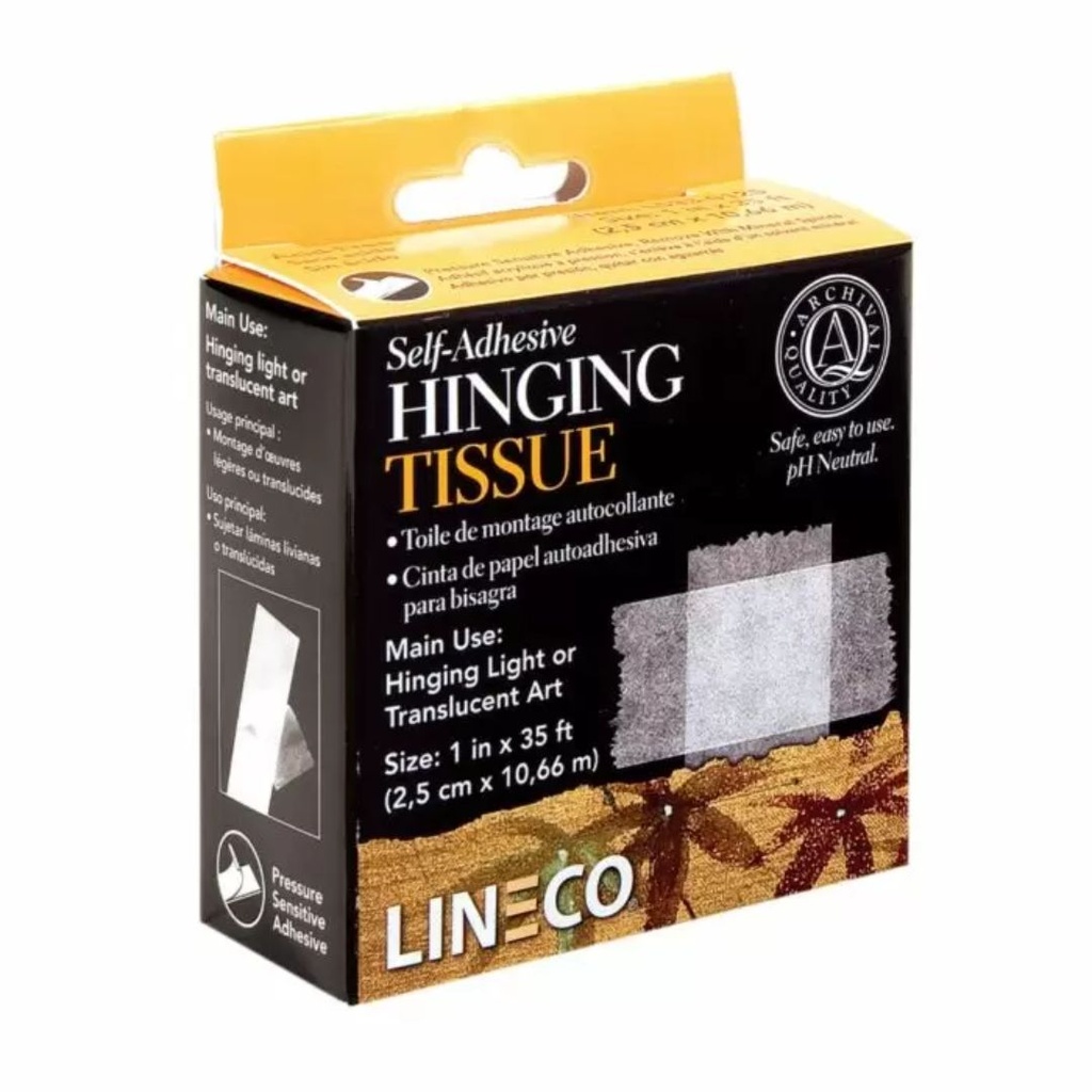 [AC403189] TAPE 25MM X 10M MOUNTING TISSUE SELF ADHESIVE ACID FREE