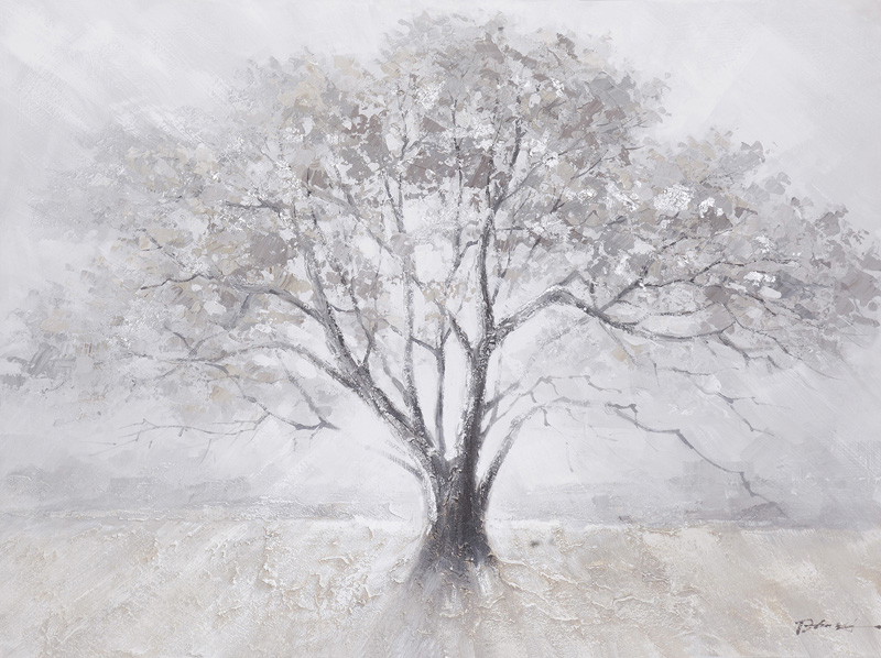 [PXYW629] OIL ON CANVAS TREE 900X1200MM