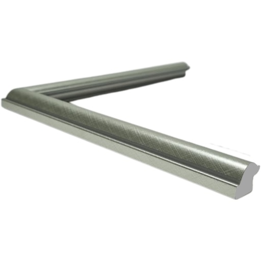 [628H] PS Moulding W 19 X H 15 X L 2900mm Silver