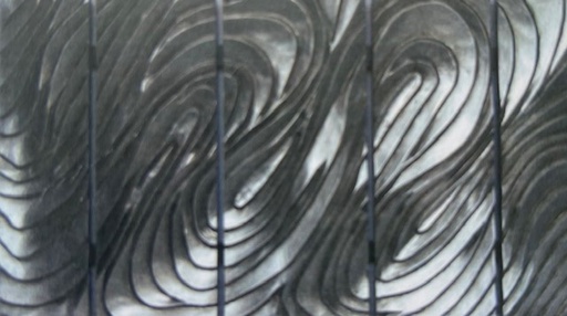 [MS105] Original Art 5 Piece Abstract Art 1200X600mm