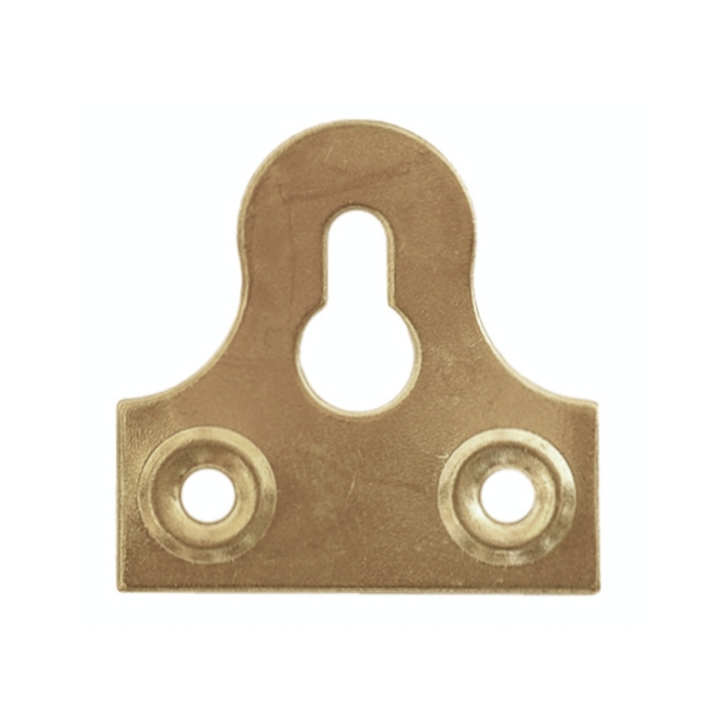 [AC403452] HANGER 2 HOLE BELL 32X32MM 100 PACK GOLD