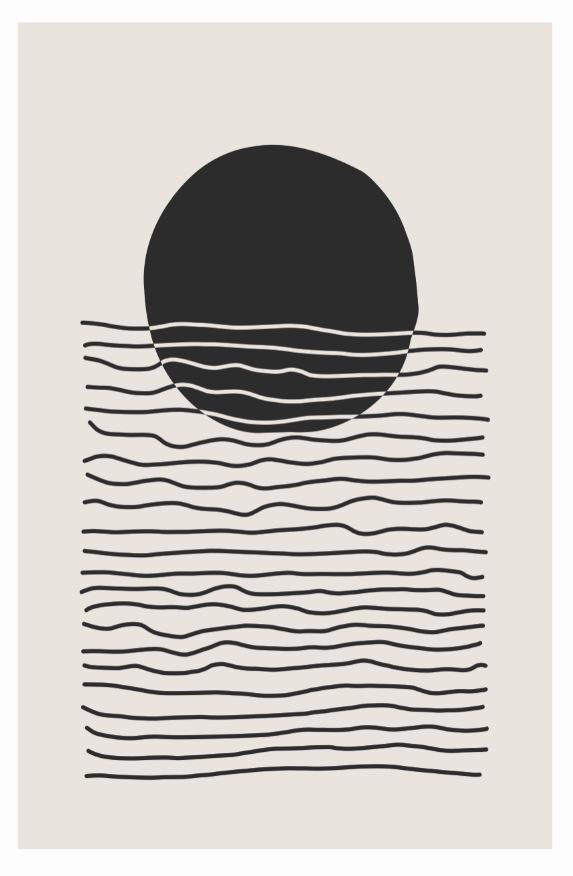 [MF118] Print On Canvas Abstract 600X900mm