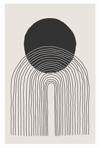 [MF115] Print On Canvas Abstract 600X900mm