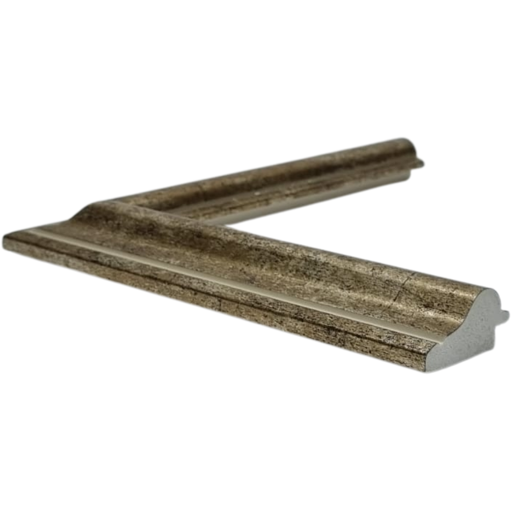 [Q921B] Q-MOULDING W 40 X H 20 X L 2900MM ANTIQUE SILVER