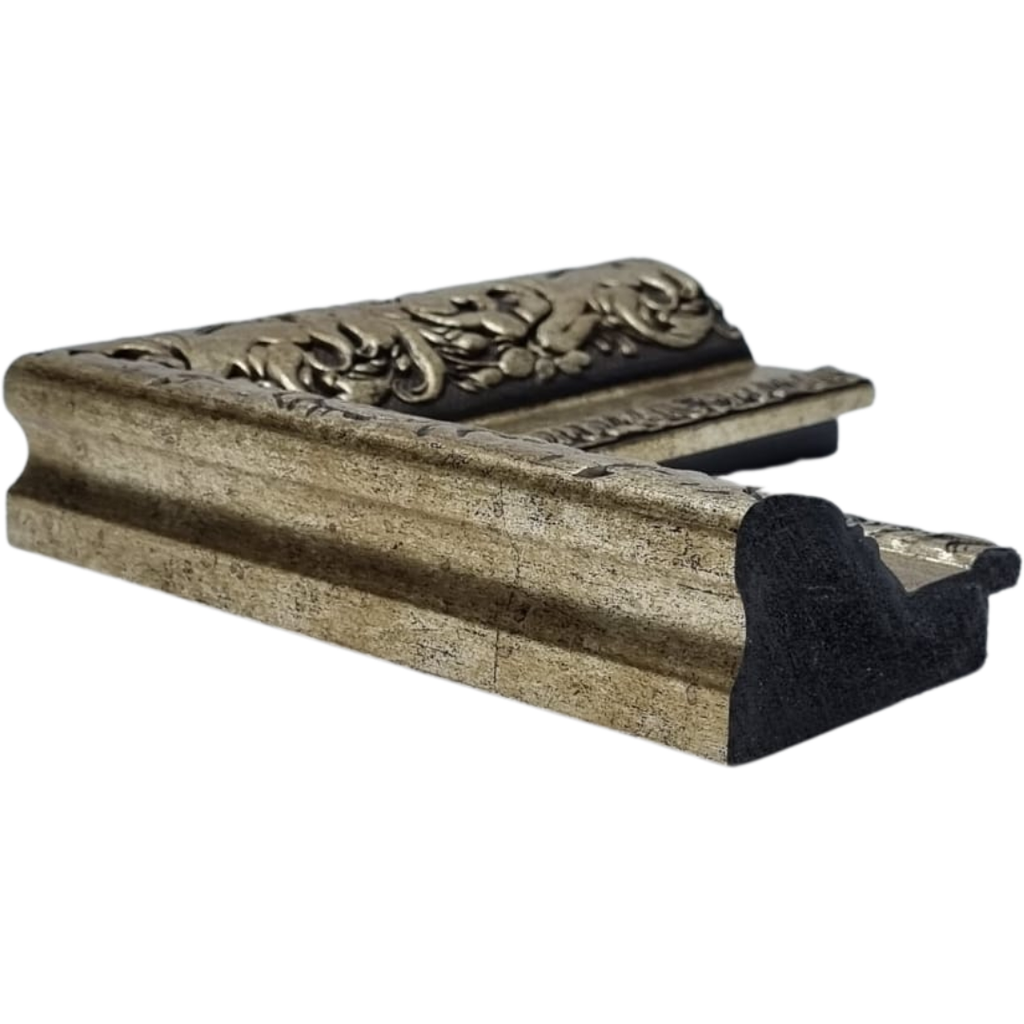 [Q932B] Q-MOULDING W 84 X H 42 X L 2900MM ANTIQUE SILVER