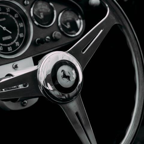 [ASMP02] PRINT ON CANVAS CLASSIC STEERING WHEEL I 750X750MM