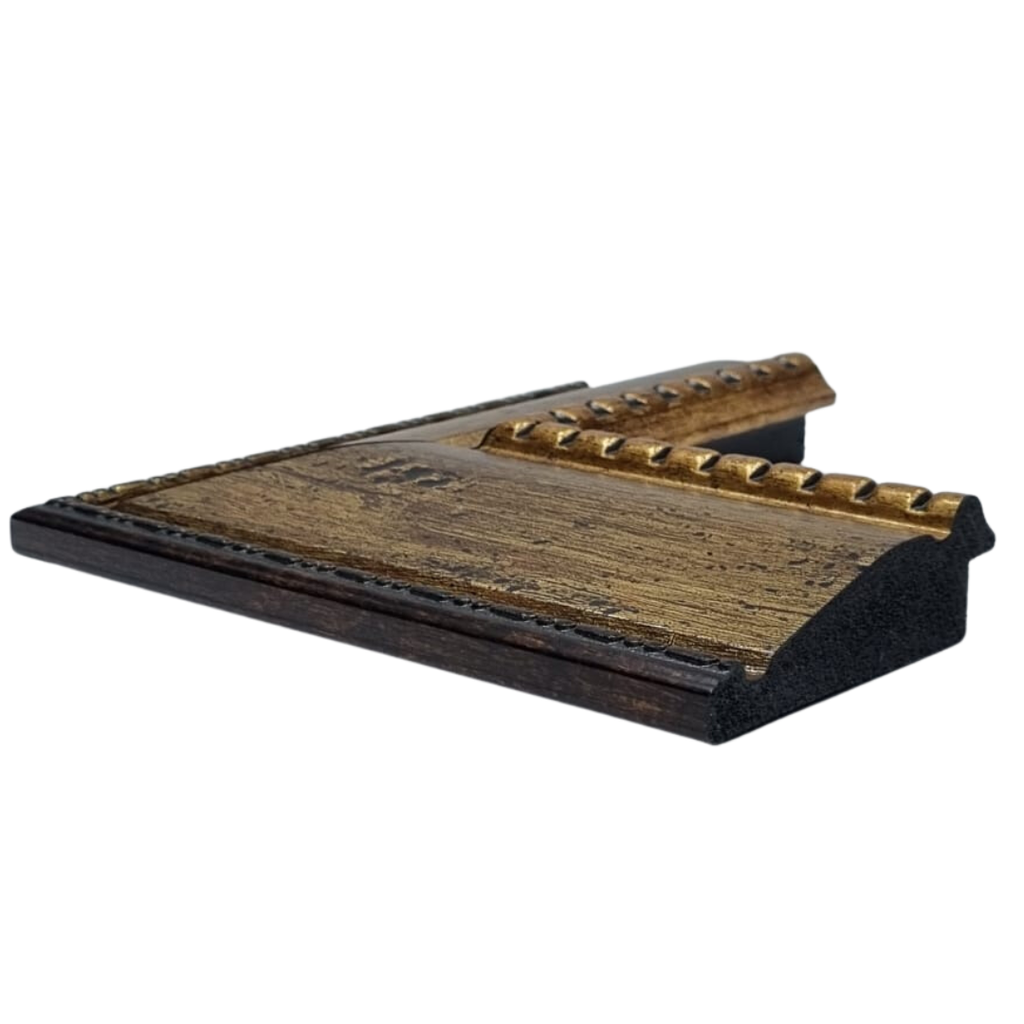 [Q920A] Q-MOULDING W 94 X H 30 X L 2900MM ANTIQUE GOLD