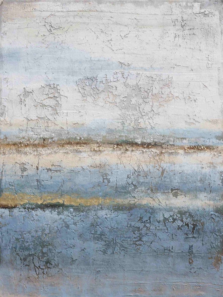 [HA137] OIL ON CANVAS ABSTRACT 900X1200MM