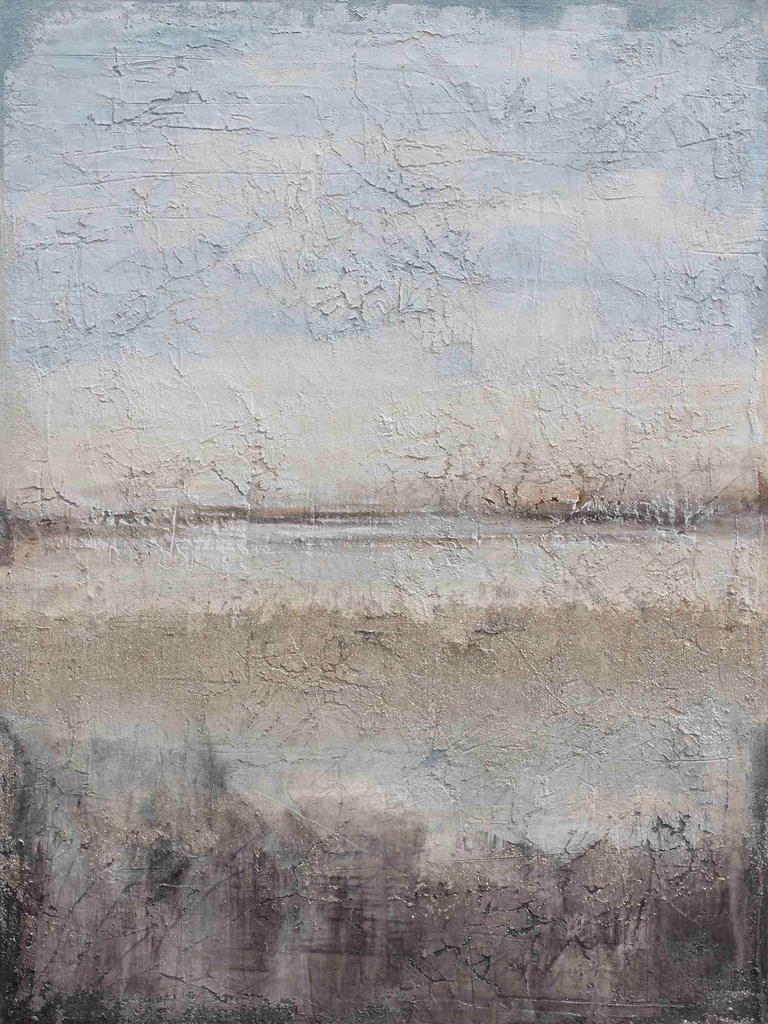 [HA138] OIL ON CANVAS ABSTRACT 900X1200MM
