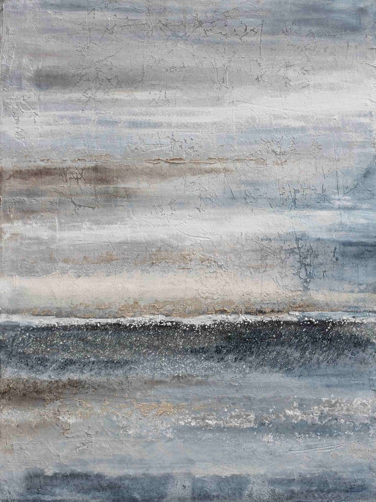 [HA134] OIL ON CANVAS ABSTRACT 900X1200MM