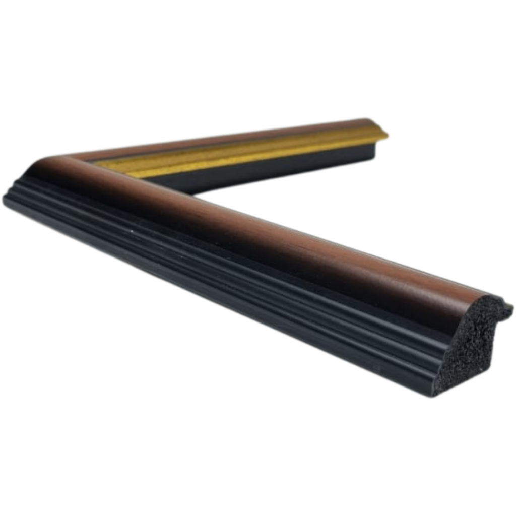 [627H] PS MOULDING W 20 X H 22 X L 2900MM MEDIUM WOODSTAIN