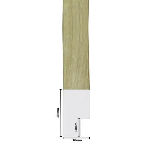 [1159A] PS Moulding W 16 X H 28 X L 2900mm Weatherwood