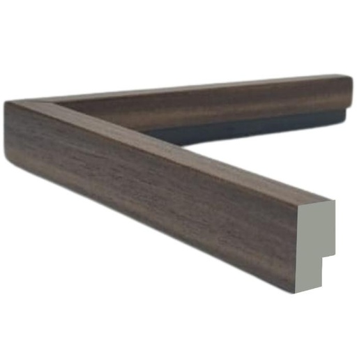 [1159C] PS Moulding W 16 X H 28 X L 2900mm Natural Kiaat